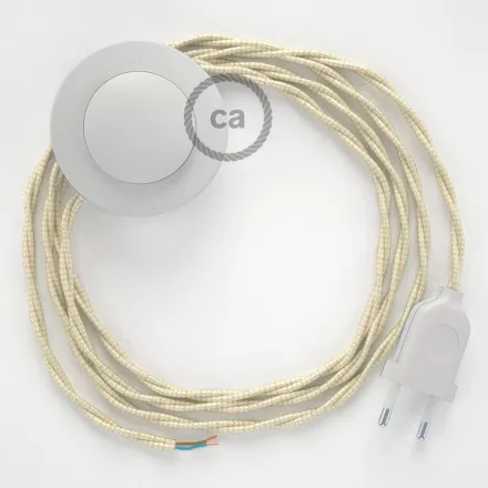  Connection base, TM00 Ivory Rayon 3 m. Select the color of the switch and plug.