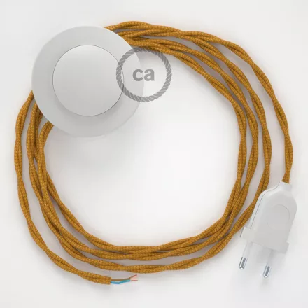  Connection base, TM05 Gold Rayon 3 m. Choose the color of the switch and plug.