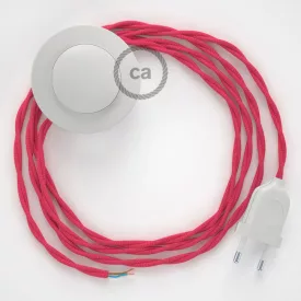    Connection base, TM08 Fuchsia Rayon 3 m. Choose the color of the switch and connector.
