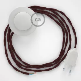    Connection base, TM19 burgundy rayon 3 m. Select the color of the switch and connector.