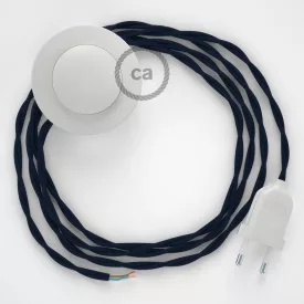   Connection base, TM20 dark blue rayon 3 m. Select the color of the switch and connector.