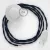 Connection base, TM20 dark blue rayon 3 m. Select the color of the switch and connector.
