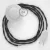  Connection base, TM26 dark gray synthetic silk 3 m. Select the color of the switch and connector.