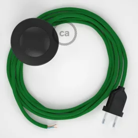    Connection base, RM06 green artificial silk 3 m. Select the color of the switch and connector.