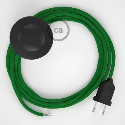  Connection base, RM06 green artificial silk 3 m. Select the color of the switch and connector.