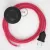 Connection base, RM08 fuchsia rayon 3 m. Select the color of the switch and connector.