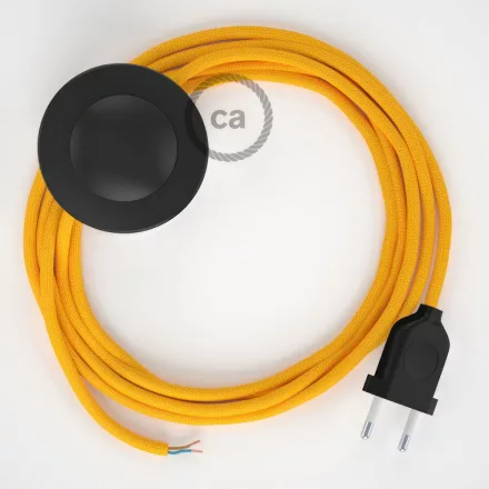  Connection base, RM10 yellow rayon 3 m. Choose the color of the switch and plug.