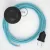  Connection base, RM17 baby blue rayon 3 m. Select the color of the switch and plug.