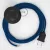  Connection base, RM12 blue rayon 3 m. Select the color of the switch and connector.