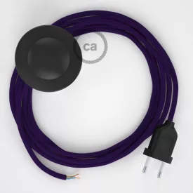    Connection base, RM14 purple rayon 3 m. Select the color of the switch and plug.