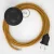  Connection base, RM05 gold rayon 3 m. Select the color of the switch and connector.