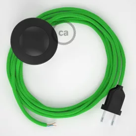    Connection base, RM18 lime green rayon 3 m. Choose the color of the switch and plug.