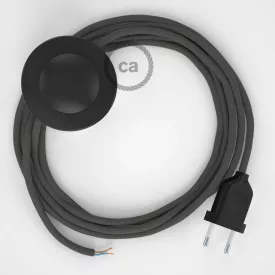    Connection base, RM03 gray artificial silk 3 m. Select the color of the switch and connector.