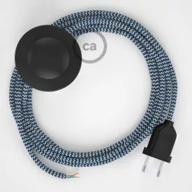    Connection base, RZ12 Blue ZigZag Rayon 3 m. Select the color of the switch and connector.
