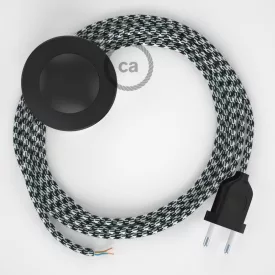    Connection base, RP04 white-black two-tone rayon 3 m. Select the color of the switch and connector.