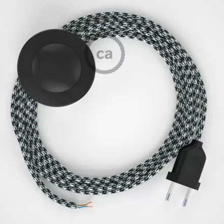  Connection base, RP04 white-black two-tone rayon 3 m. Select the color of the switch and connector.