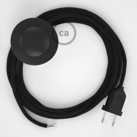  Connection base, RC04 Black Cotton 3 m. Select the color of the switch and plug.