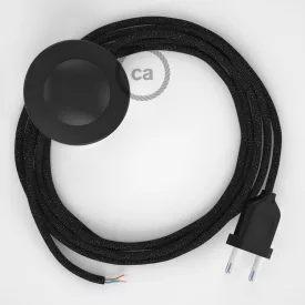    Connection base, RL04 Shiny black rayon 3 m. Select the color of the switch and connector.