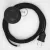  Connection base, RL04 Shiny black rayon 3 m. Select the color of the switch and connector.