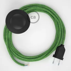   Connection base, RX08 Bronte cotton 3 m. Choose the color of the switch and plug.