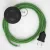 Connection base, RX08 Bronte cotton 3 m. Choose the color of the switch and plug.