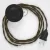  Connection base, TC13 Brown Cotton 3 m. Select the color of the switch and connector.