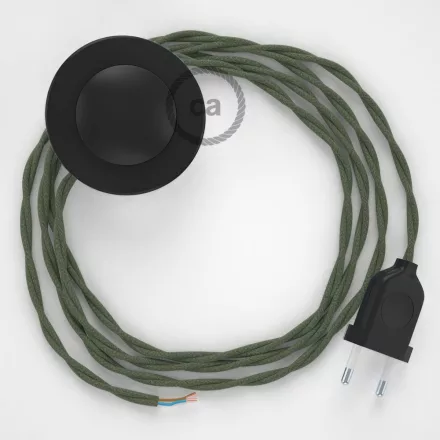  Connection base, TC63 Green Gray Cotton 3 m. Select the color of the switch and connector.