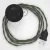  Connection base, TC63 Green Gray Cotton 3 m. Select the color of the switch and connector.