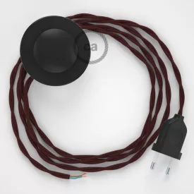    Connection base, TM19 burgundy rayon 3 m. Select the color of the switch and connector.