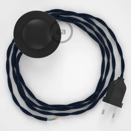 Connection base, TM20 dark blue rayon 3 m. Select the color of the switch and connector.