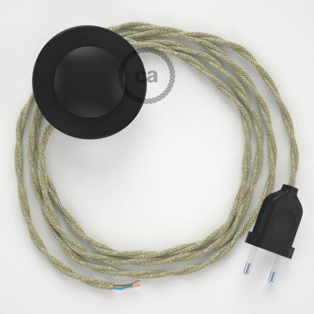  Connection base, TN01 Neutral Natural Linen 3 m. Choose the color of the switch and connector.