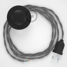   Connection base, TN02 gray natural canvas 3 m. Select the color of the switch and connector.