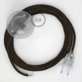    Connection base, RN04 Brown natural canvas 3 m. Select the color of the switch and connector.