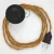  Connection base, TM05 Gold Rayon 3 m. Select the color of the switch and plug.