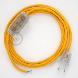    Lamp wiring, RM10 Yellow rayon 1.80 m. Choose the color of the switch and connector.