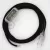 Lamp wiring, RM04 Black Rayon 1.80 m. Choose the color of the switch and connector.
