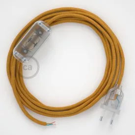    Lamp wiring, RM05 Gold Rayon 1.80 m. Select the color of the switch and connector.