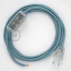    Lamp wires, RC53 Ocean cotton 1.80 m. Choose the color of the switch and plug.