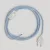 Cabling for lamp, blue Steward cotton cable, 1.80 m