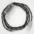  Lamp wiring, TM26 dark gray rayon 1.80 m. Choose the color of the switch and connector.