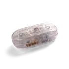 Single-pole slide switch. Designed by Achille Castiglioni