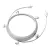 Ready to use with a 7.5 m Lumet string light set, 5 white lamp holders, hangers and plugs