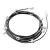 Ready-assembled, 12.5 m Lumet string light set with 10 white lamp holders, hook and plug