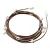 Ready-assembled, 12.5 m Lumet string light set with 10 white lamp holders, hook and plug