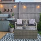 Ready-made, 7.5 m Lumet string light set with 5 black lamp holders, hook and plug