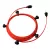 Ready-made, 7.5 m Lumet string light set with 5 black lamp holders, hook and plug