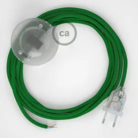    Connection base, RM06 green artificial silk 3 m. Select the color of the switch and connector.
