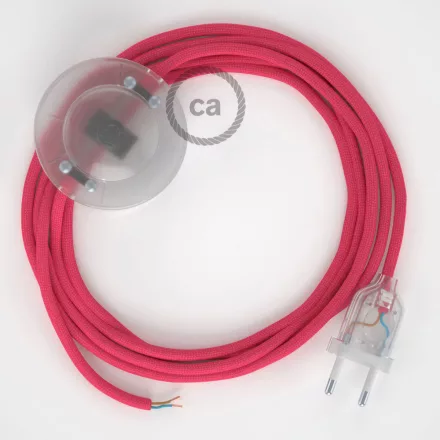 Connection base, RM08 fuchsia rayon 3 m. Select the color of the switch and connector.