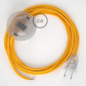    Connection base, RM10 yellow rayon 3 m. Choose the color of the switch and plug.