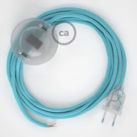    Connection base, RM17 baby blue rayon 3 m. Select the color of the switch and plug.